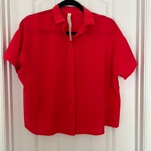 Lululemon On The Move Collared Shirt